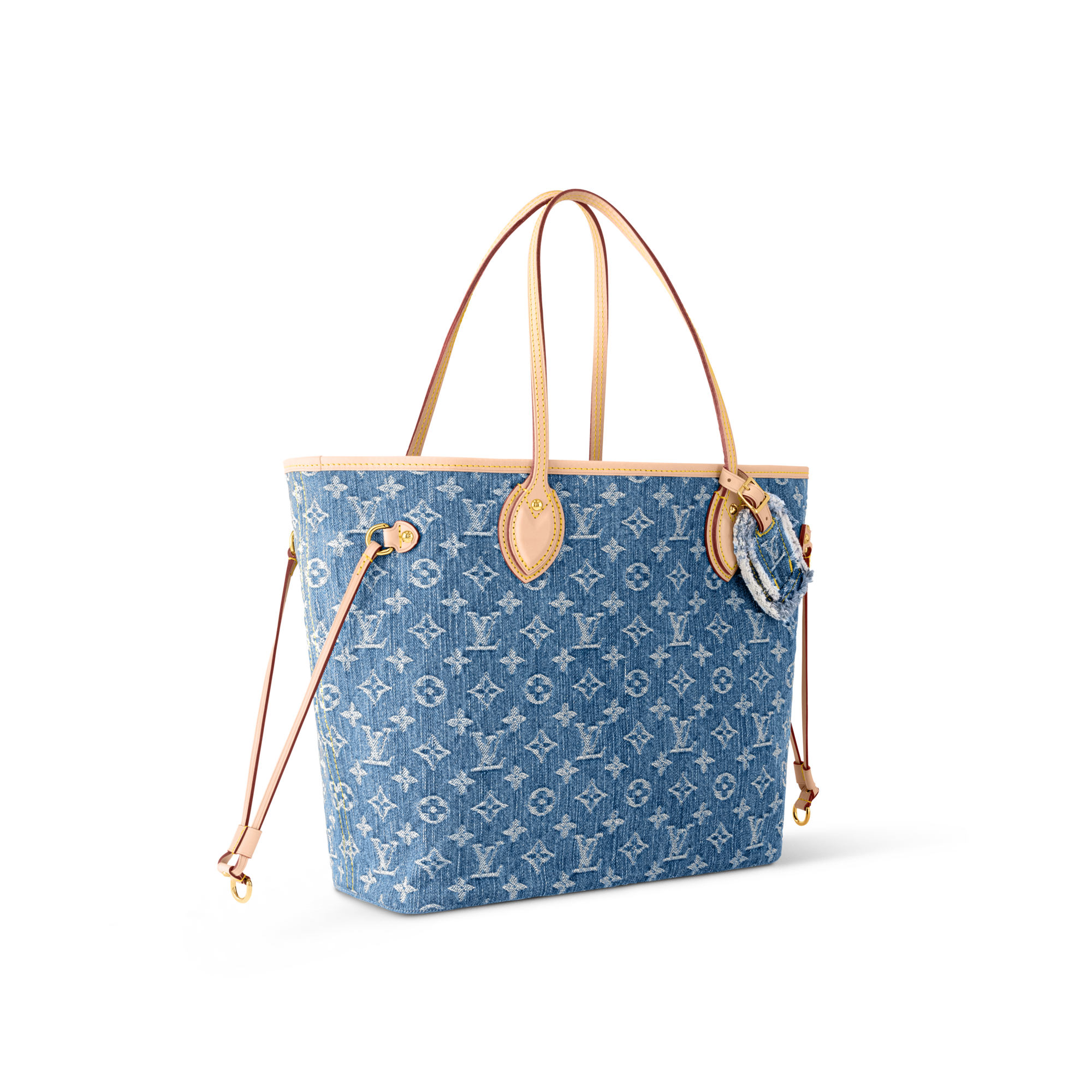 Neverfull MM Monogram Denim - Women Bags | LOUIS VUITTON